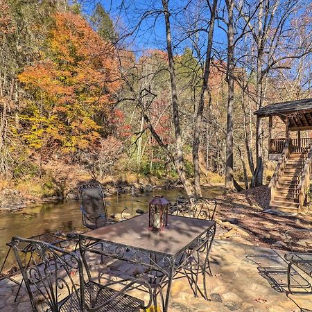 Creekside Retreat With Deck, 18 Miles To Wolf Ridge Villa Weaverville Buitenkant foto