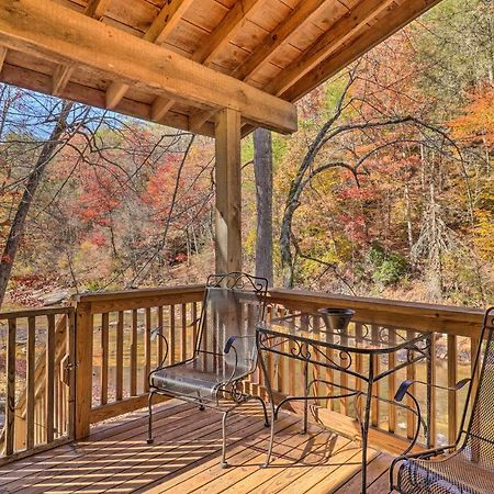 Creekside Retreat With Deck, 18 Miles To Wolf Ridge Villa Weaverville Buitenkant foto
