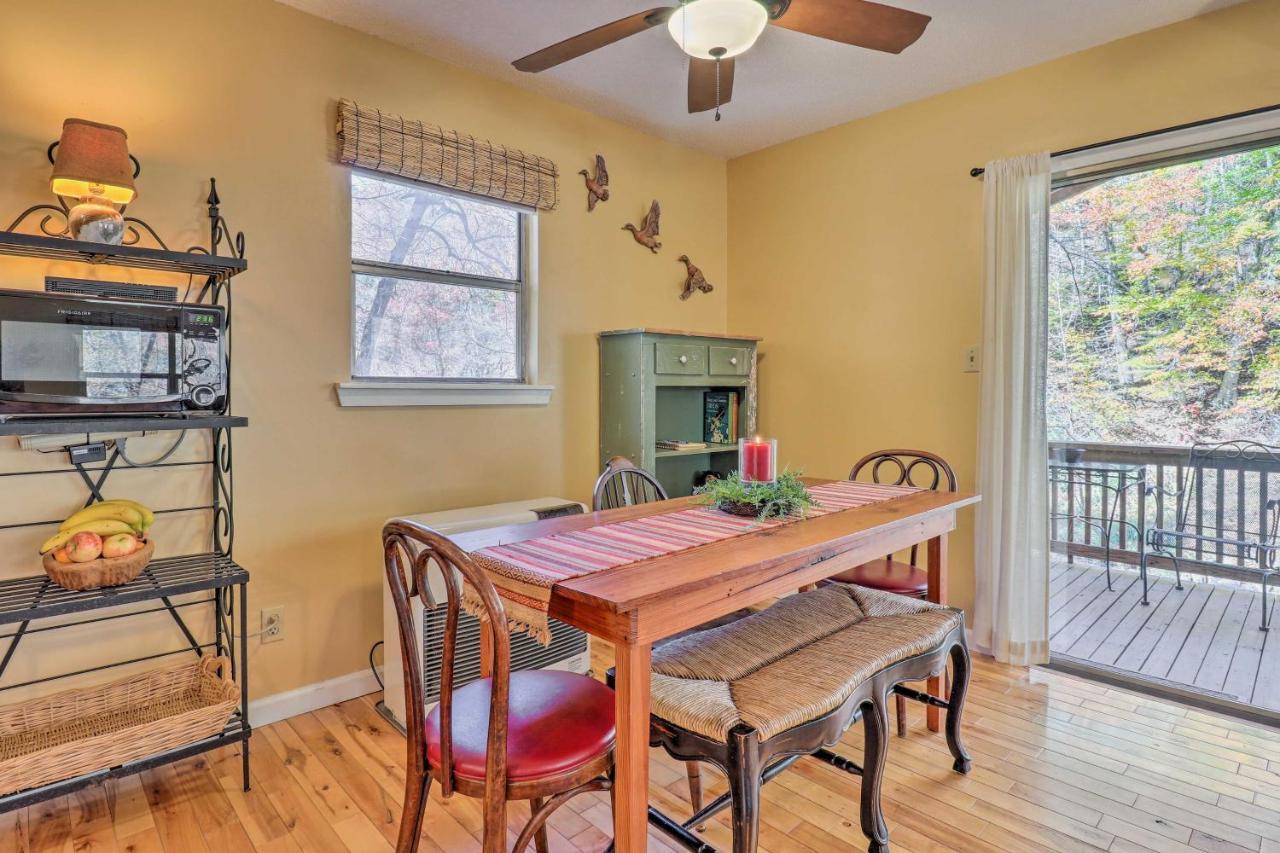 Creekside Retreat With Deck, 18 Miles To Wolf Ridge Villa Weaverville Buitenkant foto