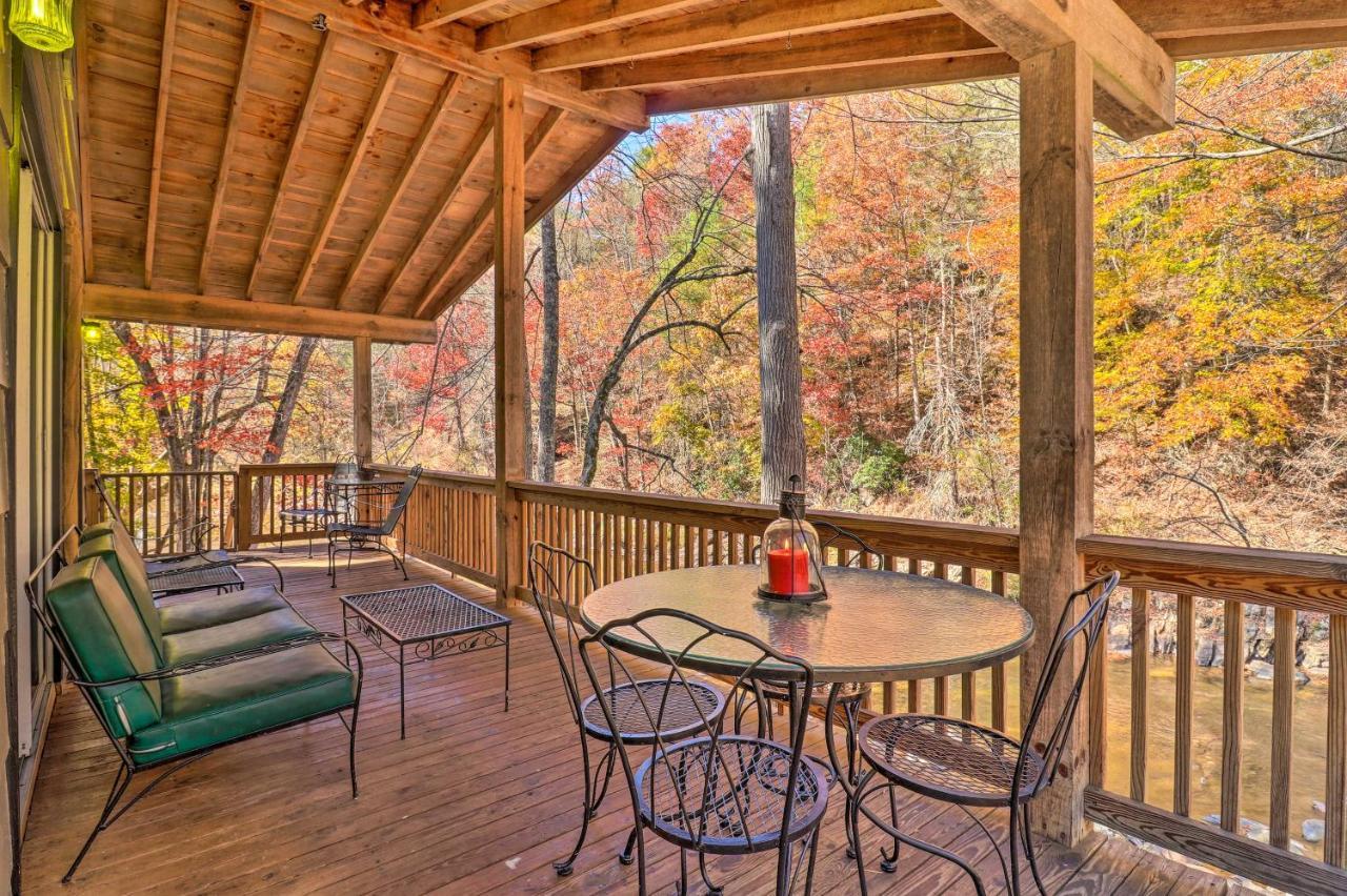 Creekside Retreat With Deck, 18 Miles To Wolf Ridge Villa Weaverville Buitenkant foto