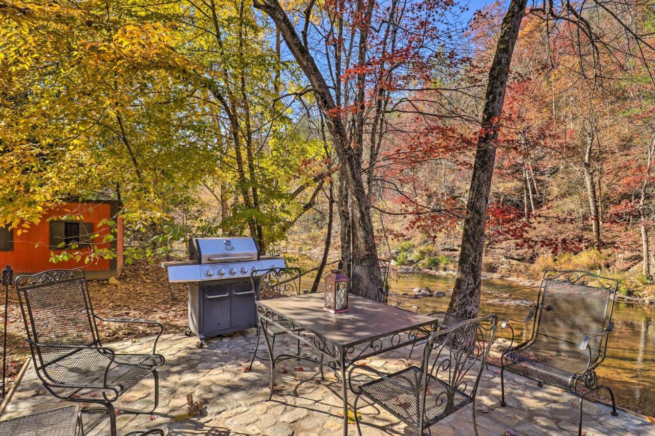Creekside Retreat With Deck, 18 Miles To Wolf Ridge Villa Weaverville Buitenkant foto