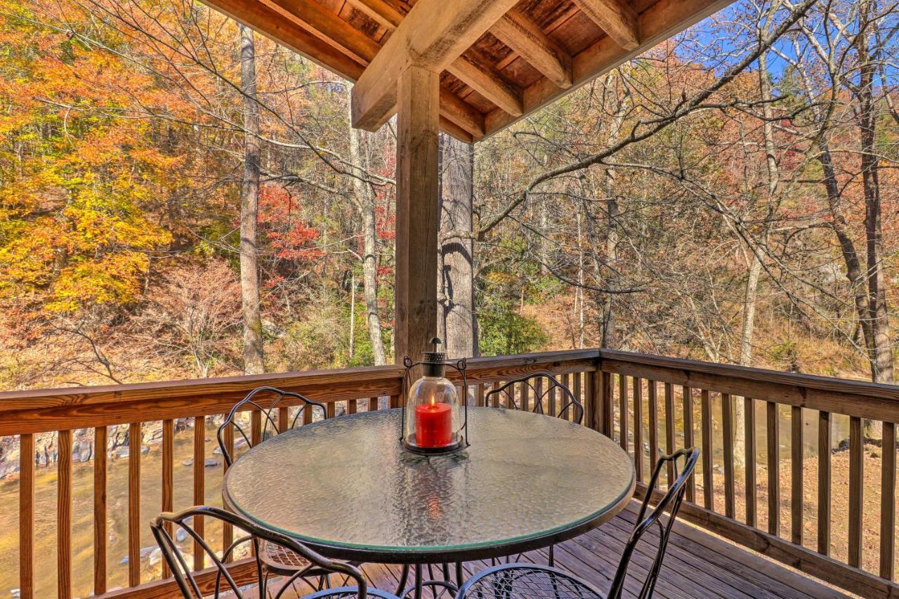 Creekside Retreat With Deck, 18 Miles To Wolf Ridge Villa Weaverville Buitenkant foto